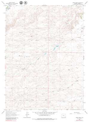 Hirsig Ranch topo map