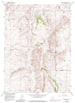 Indian Guide topo map
