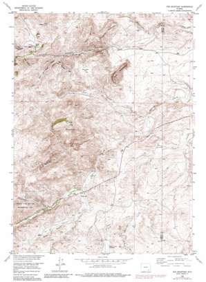 Poe Mountain USGS topographic map 41105g3