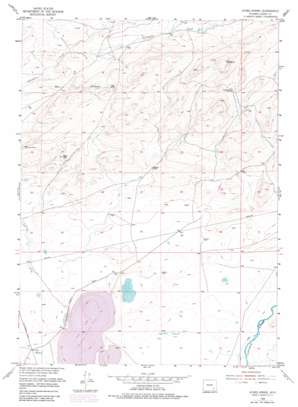 Ayres Spring USGS topographic map 41105h6