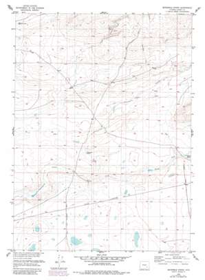 Sevenmile Spring USGS topographic map 41105h7