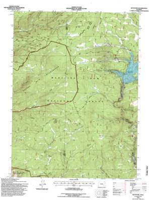 Keystone USGS topographic map 41106b3