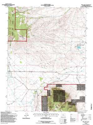 Rex Lake USGS topographic map 41106c1