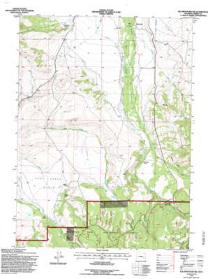 Elk Mountain SW USGS topographic map 41106e4