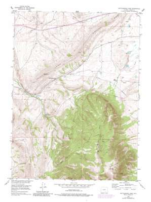 Rattlesnake Pass USGS topographic map 41106f5