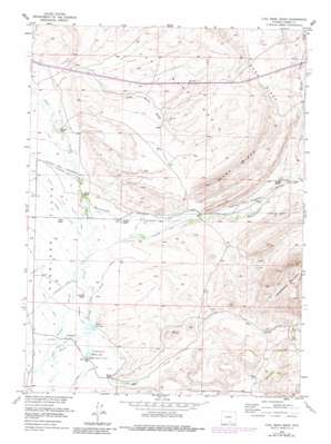 Coal Bank Basin USGS topographic map 41106f6