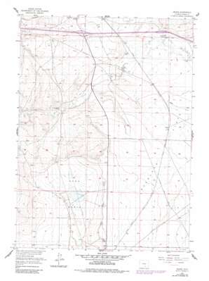 Meads topo map