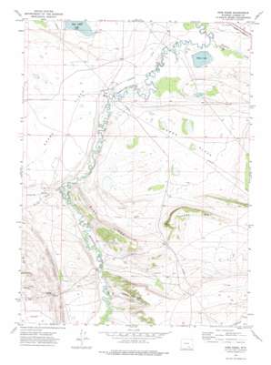 Medicine Bow USGS topographic map 41106g2