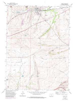 Hanna USGS topographic map 41106g5