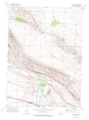 Fort Steele USGS topographic map 41106g8