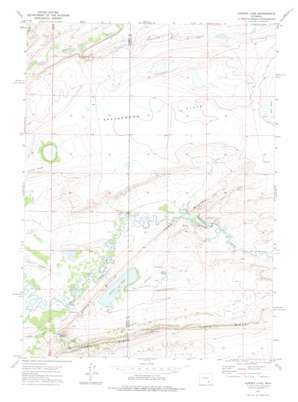 Aurora Lake USGS topographic map 41106h1