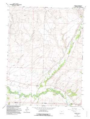 Savery USGS topographic map 41107a4