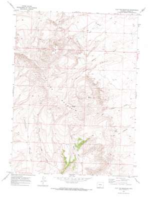 Flat Top Mountain USGS topographic map 41107b7