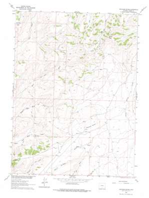 Ketchum Buttes USGS topographic map 41107c4