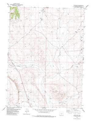 Blue Gap USGS topographic map 41107c6