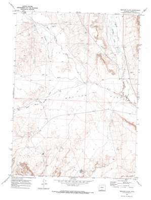 Mexican Flats USGS topographic map 41107c7
