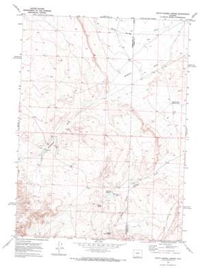 South Barrel Spring USGS topographic map 41107c8
