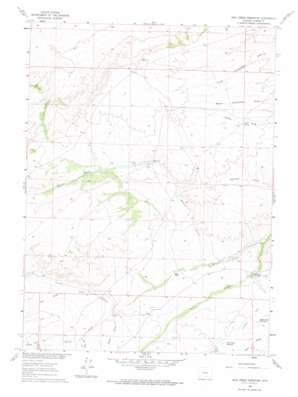 Jack Creek Reservoir USGS topographic map 41107d1