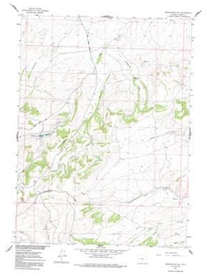 Middlewood Hill USGS topographic map 41107d2