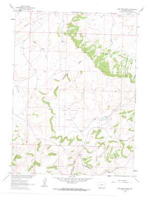 Pine Grove Ranch topo map