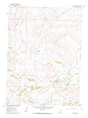 Pole Gulch USGS topographic map 41107d4