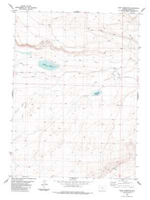 Kindt Reservoir USGS topographic map 41107e1