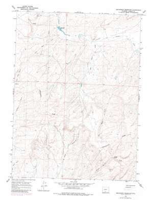 Seaverson Reservoir USGS topographic map 41107e6