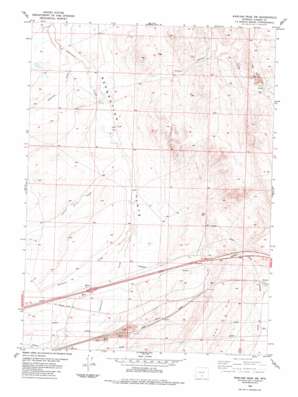 Rawlins Peak SW USGS topographic map 41107g4