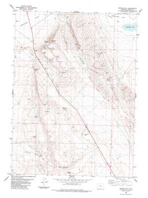 Rendle Hill topo map