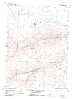 Hansen Lake Ne USGS topographic map 41107h7