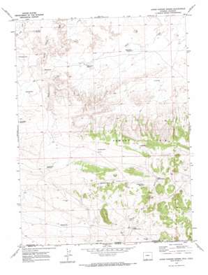 Upper Powder Spring USGS topographic map 41108a3