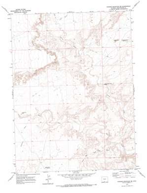 Powder Mountain NE USGS topographic map 41108b1