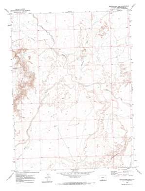 Prehistoric Rim USGS topographic map 41108b2