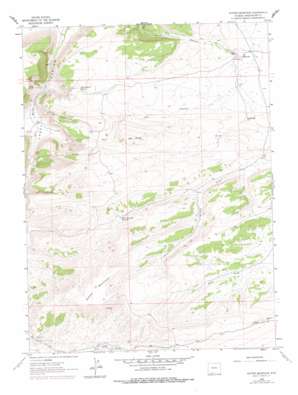Potter Mountain USGS topographic map 41108b8