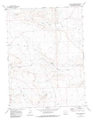 Barrel Springs USGS topographic map 41108d1