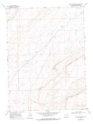 Sand Butte Rim Nw USGS topographic map 41108d6
