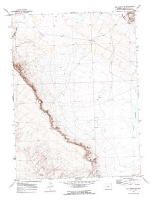Red Desert Basin USGS topographic map 41108e1