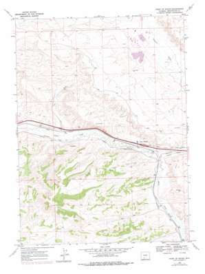 Point Of Rocks topo map