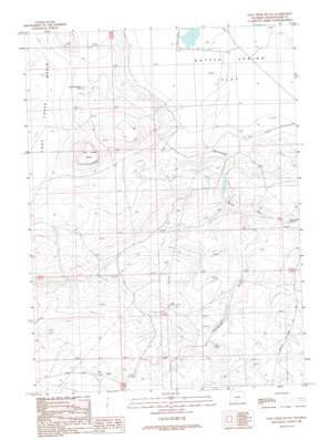 Lost Creek Butte USGS topographic map 41108h1