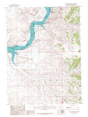 Sage Creek Basin topo map