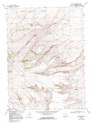 Lion Bluffs USGS topographic map 41109d1