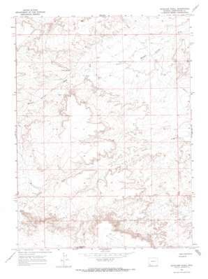 Antelope Knoll USGS topographic map 41109d8