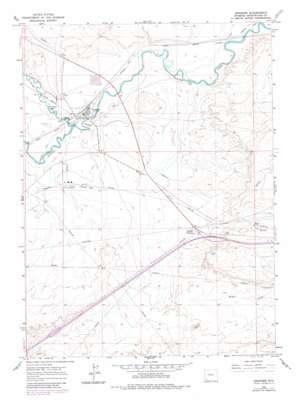 Granger USGS topographic map 41109e8