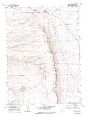 Pilot Butte USGS topographic map 41109f3