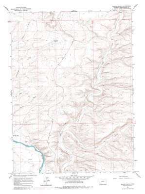 Austin Ranch topo map