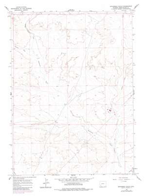 Whiskey Buttes USGS topographic map 41109f8
