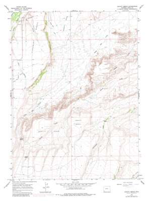 Leavitt Bench topo map