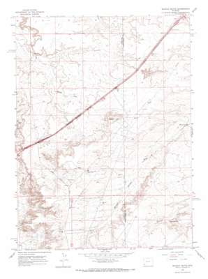 Wildcat Butte USGS topographic map 41110d1