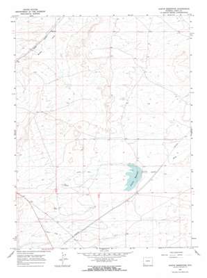 Austin Reservoir USGS topographic map 41110d3