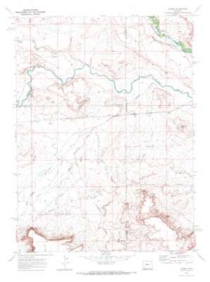 Kemmerer USGS topographic map 41110e1